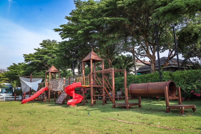 Children’s playground at The Cavalli Casa Resort