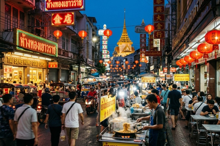 Chinatown (Yaowarat) in Bangkok