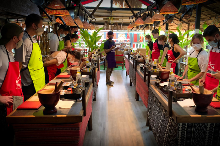 A Thai cooking class in Chiang Mai