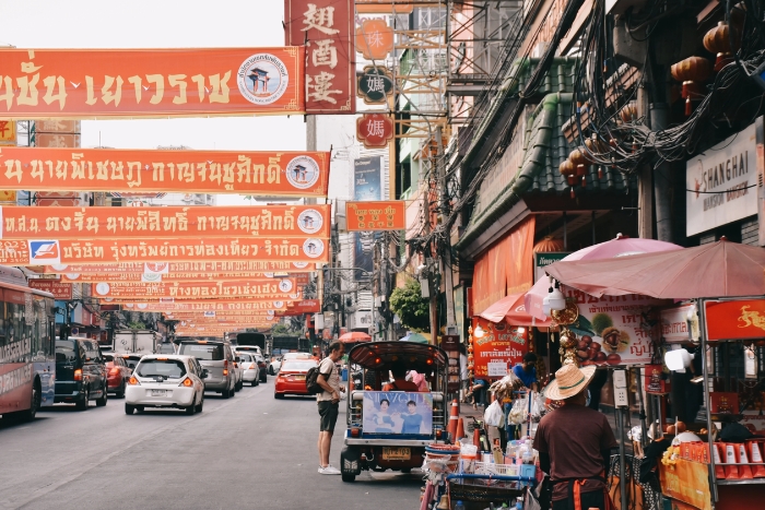 Chinatown District in Bangkok