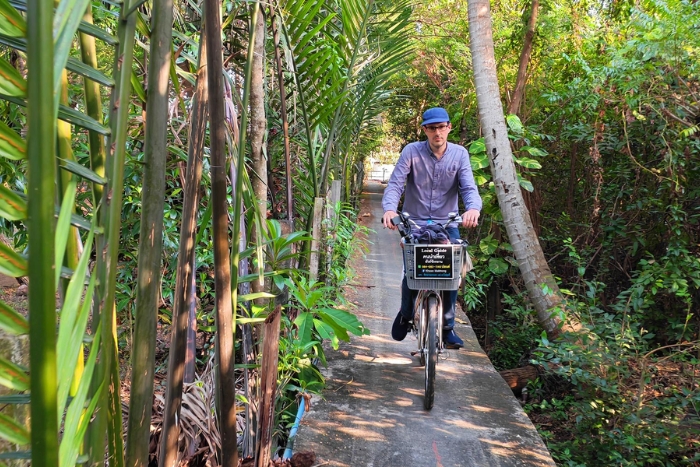 Bang Krachao, the green lung of Bangkok in summer