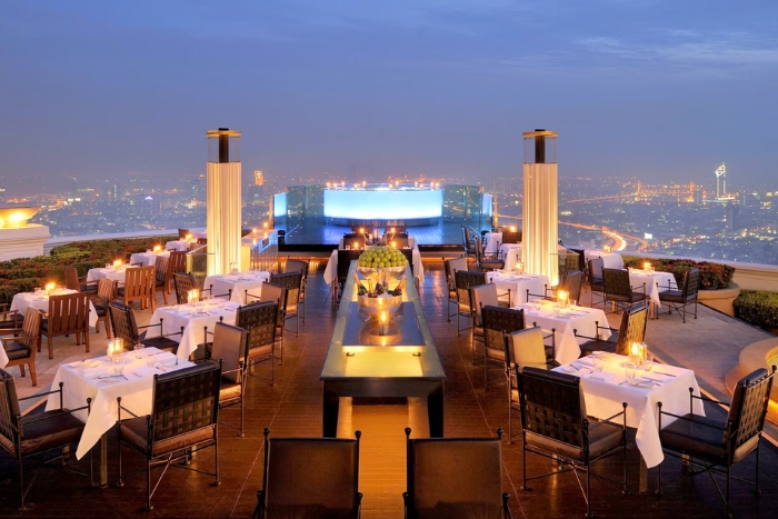 Sky Bar at Lebua: One of the Best Bangkok Night Things to Do with a View