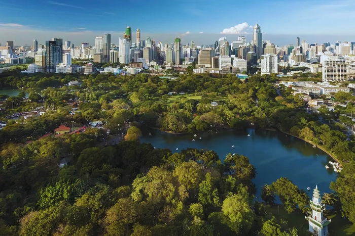 Lumphini Park in Bangkok