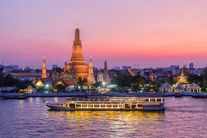 Chao Phraya River in Bangkok