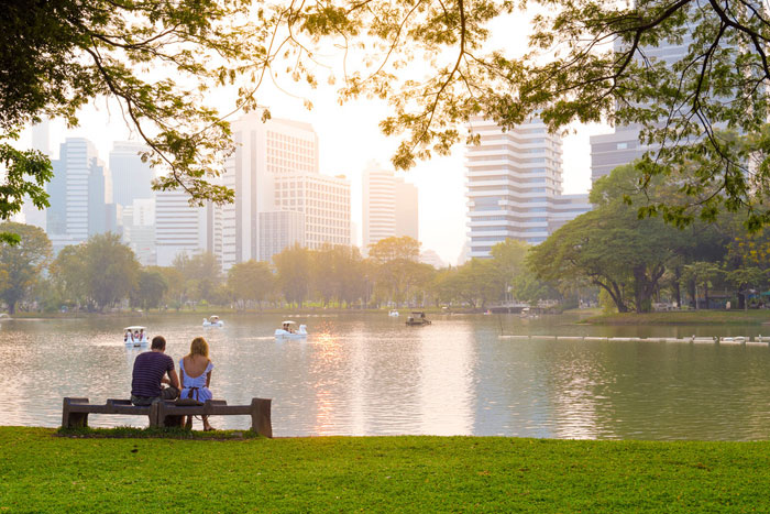  Lumpini Park, green destination in Bangkok