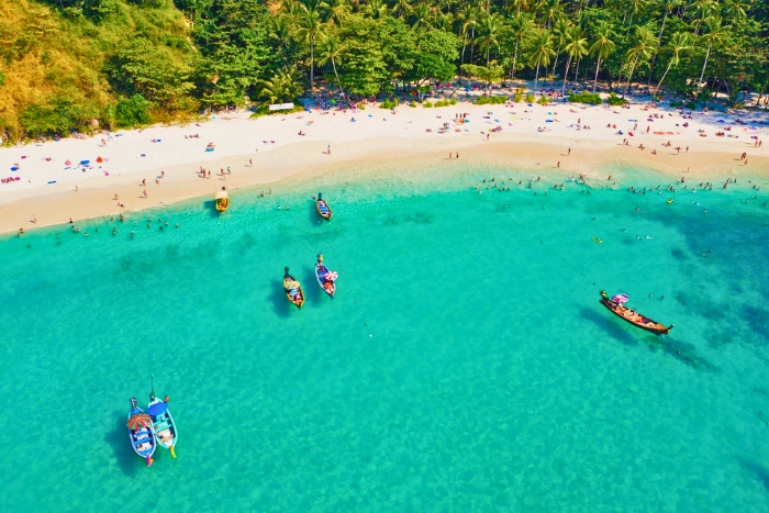 Freedom Beach stands out among beaches in Thailand to visit in December