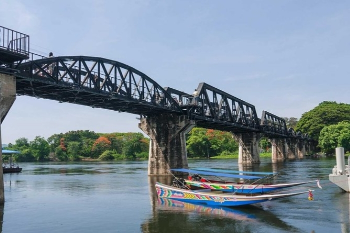 Where is the bridge on the river Kwai in Thailand ?