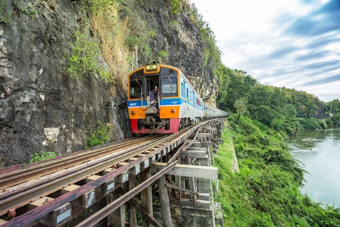 The death railway (Thailand-Burma Railway)