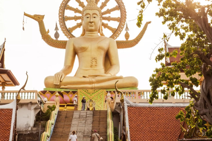 Wat Phra Yai, or the Big Buddha Temple, Koh Samui, Thailand