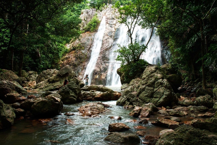 Na Muang 2 Waterfall in Koh Samui