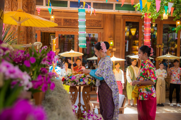 Participating in Songkran, the traditional Thai New Year is one of the best things to do in Koh Yao Yai