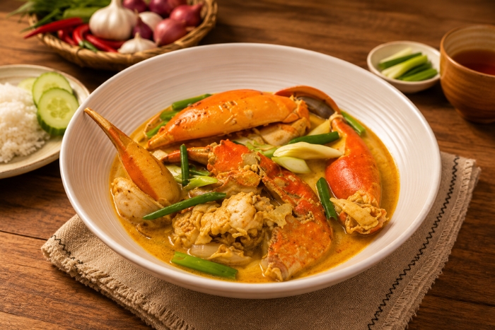 Gaeng Pu Bai Cha-plu with the authentic flavors of Southern Thailand