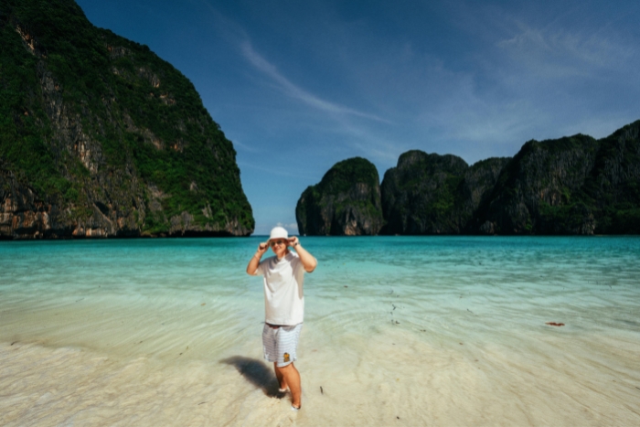 Maya Bay is a must visit during your 10-day travel itinerary from Phuket to Koh Samui