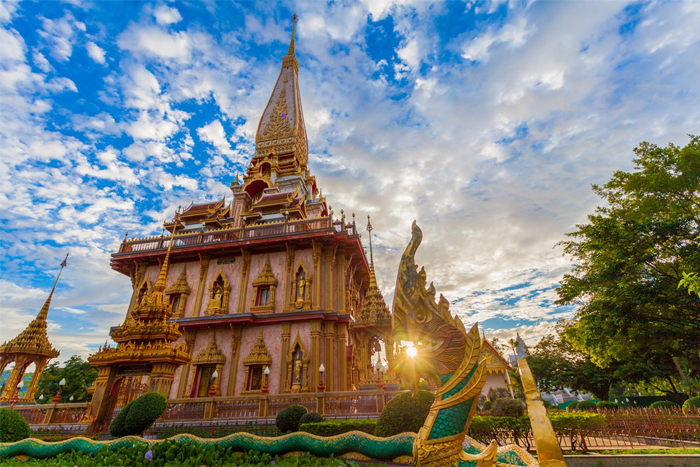 Wat Chalong temple in Phuket - cultural and spiritual site