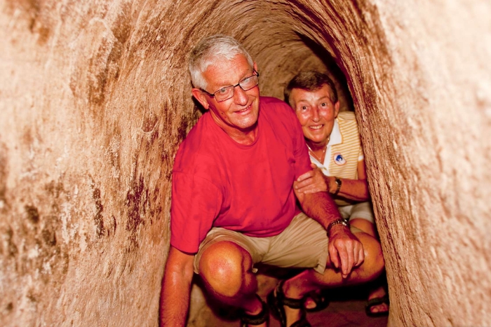 Cu Chi Tunnels, one of our most memorable experience in Ho Chi Minh city