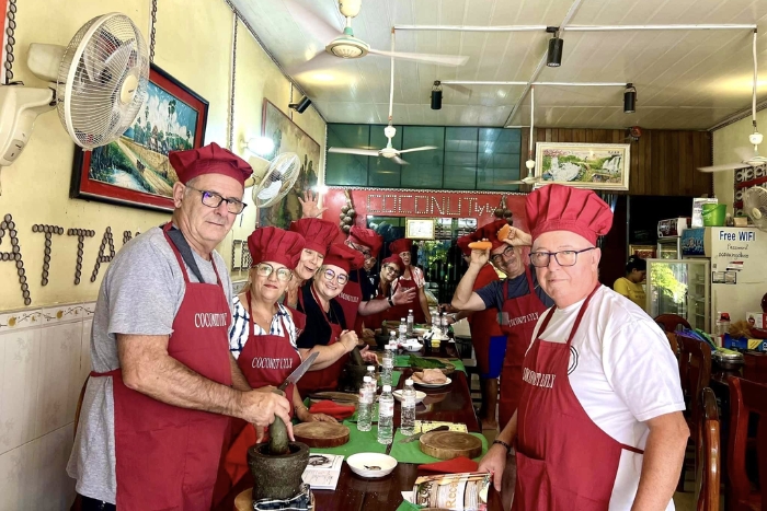 Participate in a Cambodian traditional cooking class in 4-week trip Thailand Cambodia Vietnam