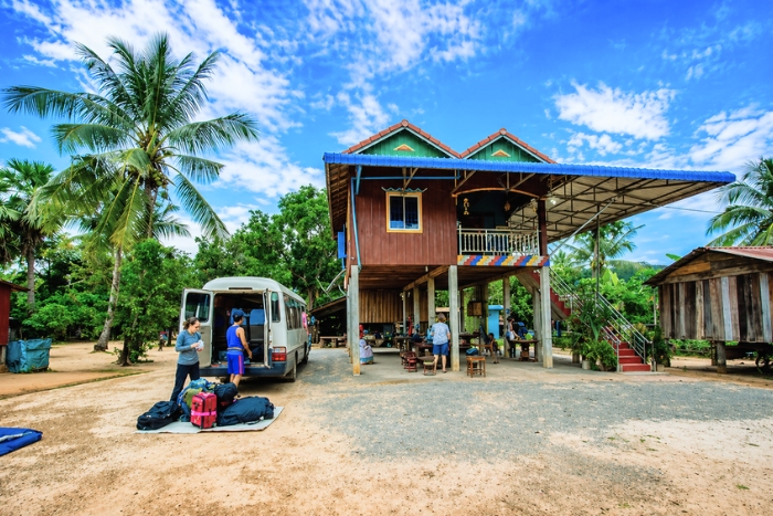 Experiencing daily local life in a warm atmosphere in Chambok