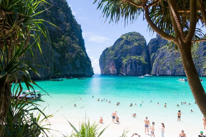 Maya Bay on Koh Phi Phi Leh
