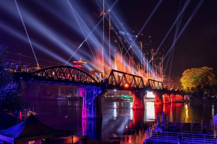 River Kwai Bridge Festival Kanchanaburi
