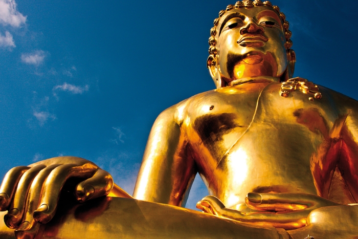 Thai culture is influenced by Buddhism