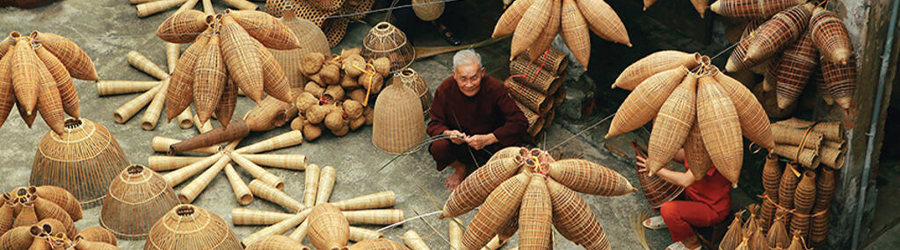 Thu Sy Village - A 200-Year-Old Bamboo Fish Trap Crafting Village