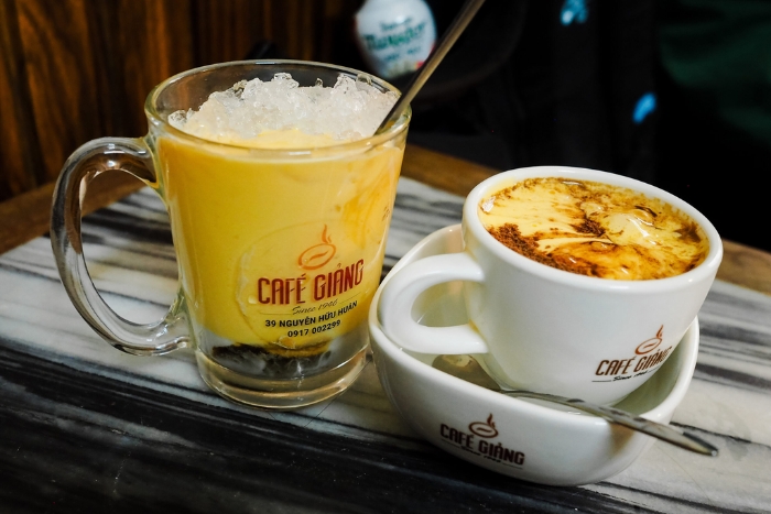 Try famous egg coffee in Hanoi in 1 day