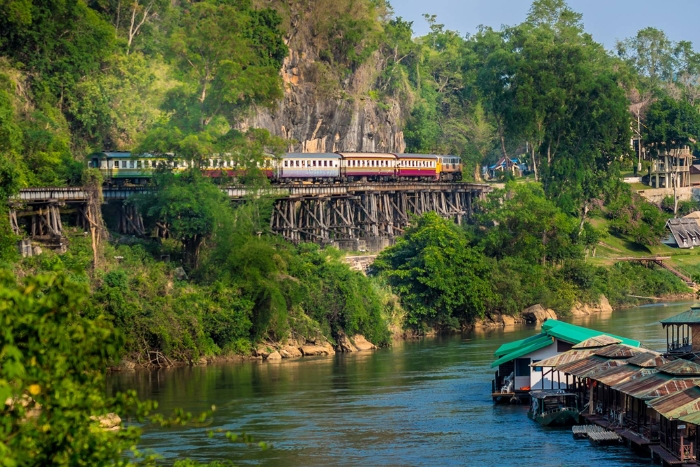 River Kwai, Kanchanaburi, Thailand