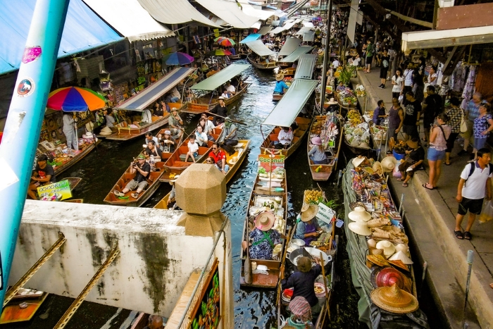 Damnoen Saduak Floating Market, Ratchaburi, Thailand