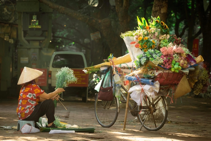 A little corner of Hanoi, Vietnam
