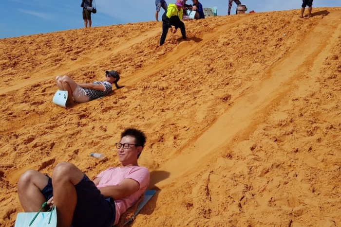 Explore Phan Thiet's sand dunes in your Vietnam summer vacation with family