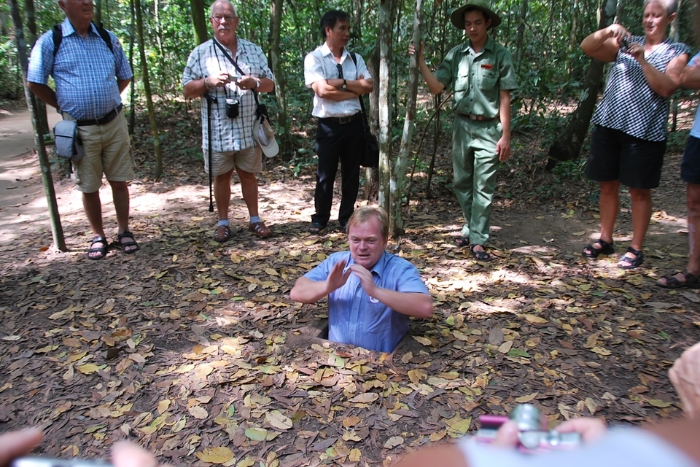 15 days in Vietnam Cambodia with a visit to the Cu Chi tunnels