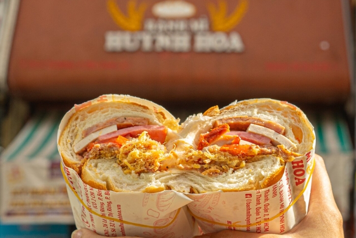 Banh mi Vietnam at Bánh Mì Huỳnh Hoa