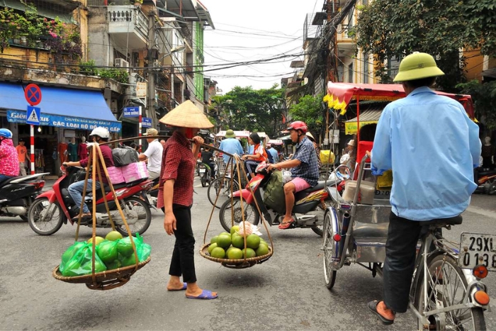 Morning in Hanoi's Old Quarter