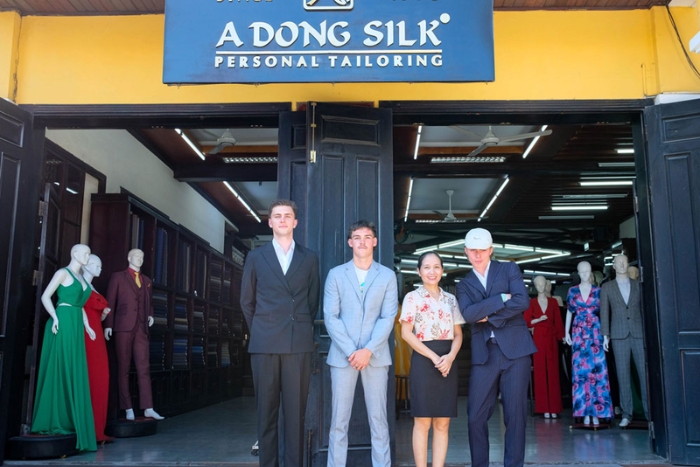 A Dong Silk - one of the best tailors in Hoi An