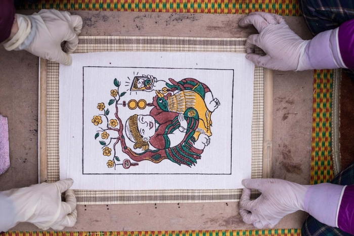 Dong Ho is a traditional folk painting village located in Bac Ninh province, Vietnam