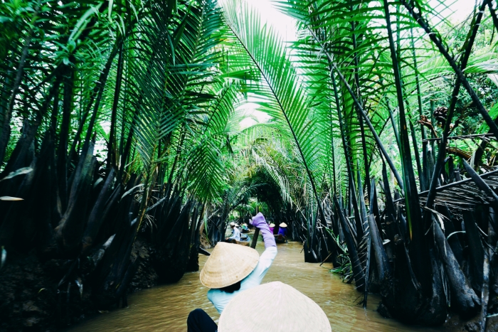 Thoi Son Islet canal on Southern Vietnam itinerar
