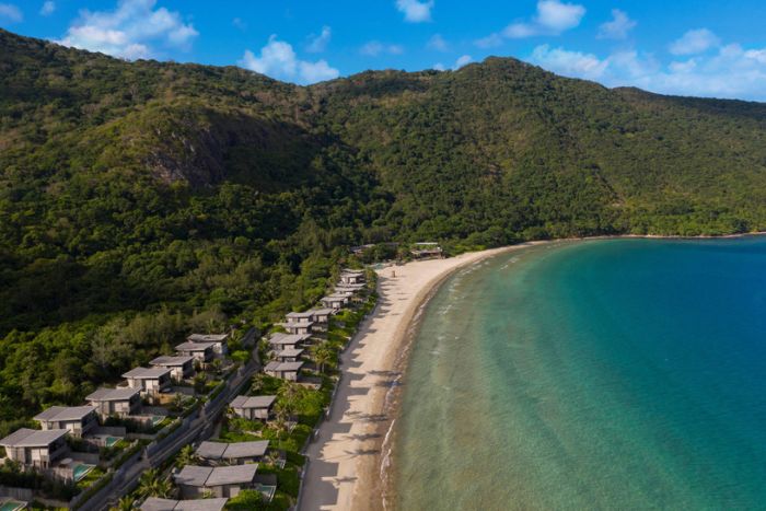 Six Senses Con Dao by the ocean