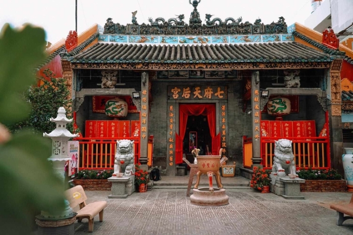 Then explore Thien Hau Goddess Temple