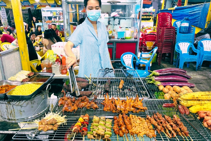 A colorful night at the market - we loved every minute of discovering Con Dao in 3 days