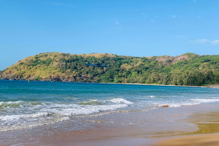 Golden sands and clear water - a perfect stop in our Con Dao 3 days itinerary
