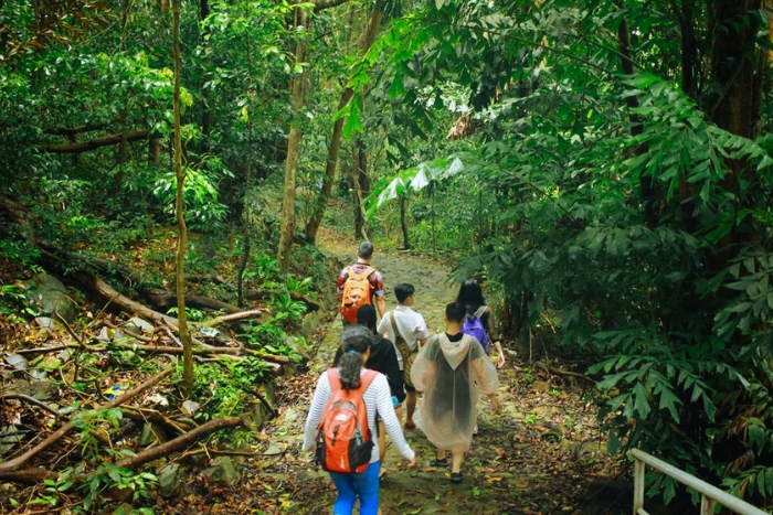 Nature walk in Con Dao National Park - A great activity idea for a family trip to Con Dao
