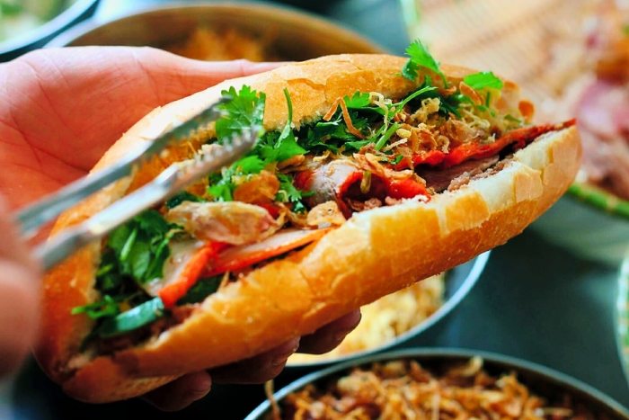 Fresh Banh mi bursts with flavor