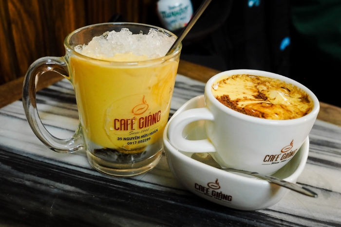 Egg coffee – a must-try of Vietnamese cuisine