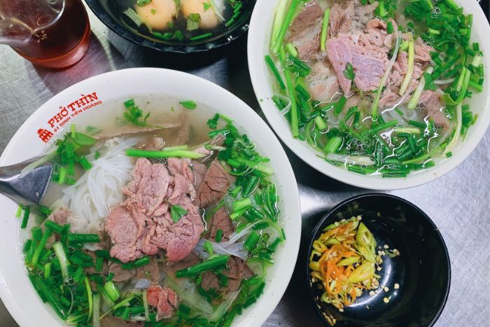 Pho Thin Bo Ho offers a lighter version than its namesake on Lo Duc Street