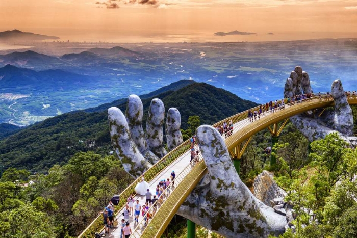 Explore the famous Golden Bridge