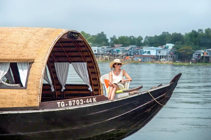 Choose a private cruise for a memorable trip on the Mekong