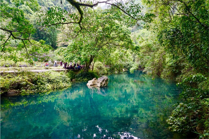 Pac Bo Cave in Cao Bang Vietnam