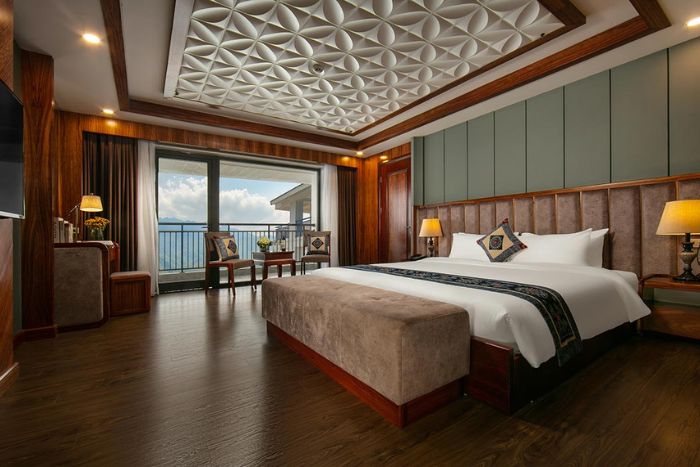 Bamboo Sapa Hotel overlooking Muong Hoa Valley