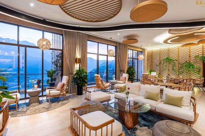 KK Sapa Hotel with panoramic mountain views