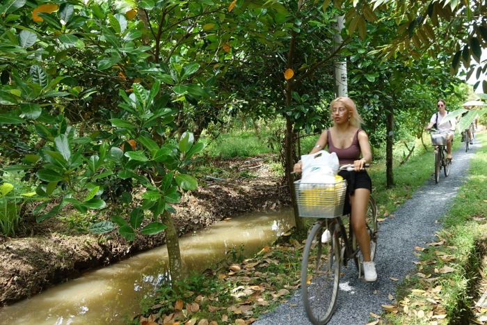 Cycling around the Ancient Village of Dong Hoa Hiep